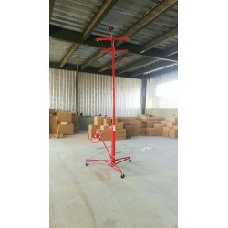 Alzalastre per cartongesso Sollevatore pannelli telesscopico altezza 3.35m Peso max. 68 kg carrello partete lastre